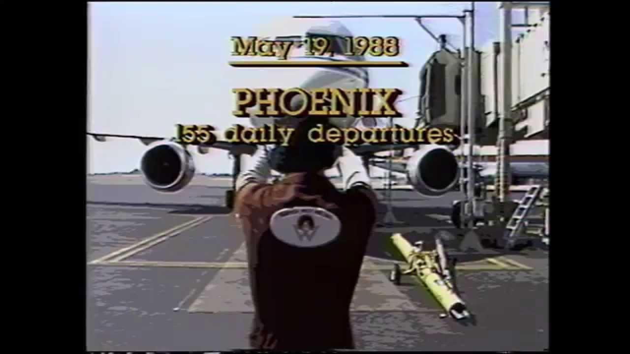 America West Airlines Annual Review 1987 1988