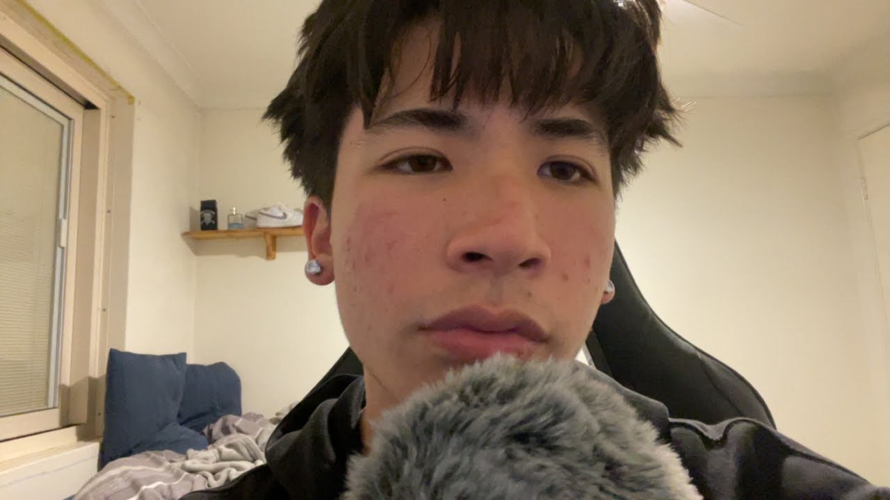 ASMR mic scratching, hand sounds, rambles