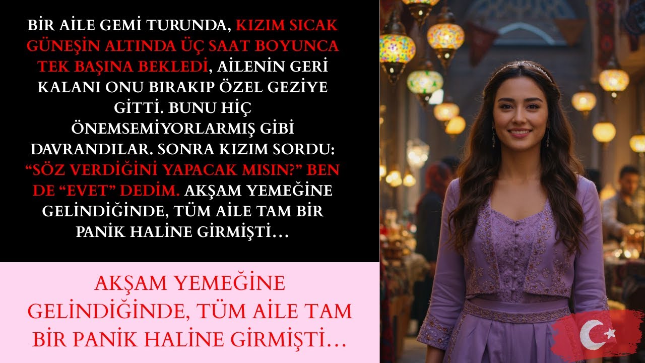 Ailem kızımı kavurucu güneşte bıraktı, ama benim tepkimi hiç beklemiyorlardı.