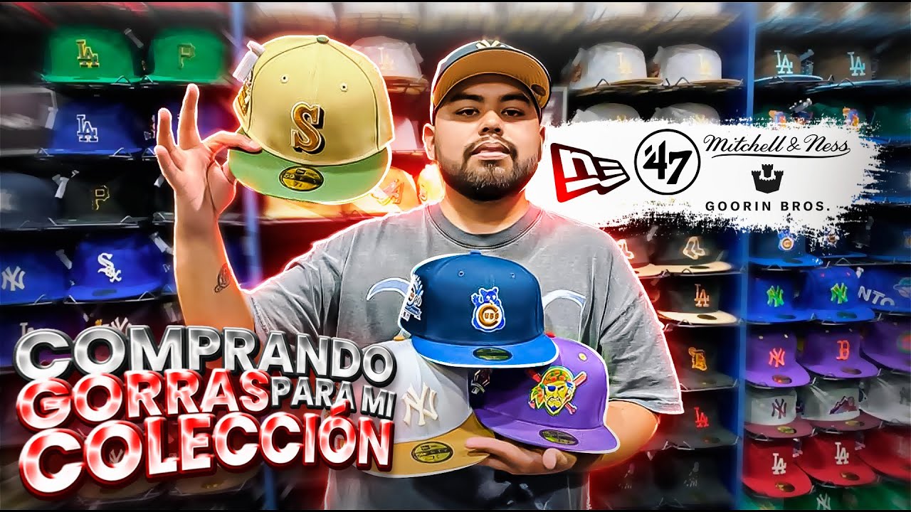COMPRANDO GORRAS ORIGINALES EN LIDS 🔥 || Luis G