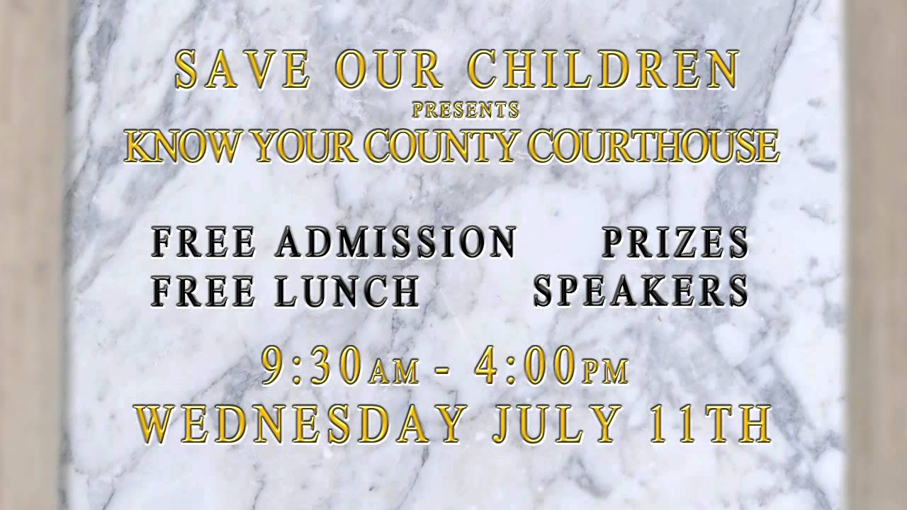 Save Our Children and KBTV Fox 4 Present Know Your County Courthouse with Angel San Juan