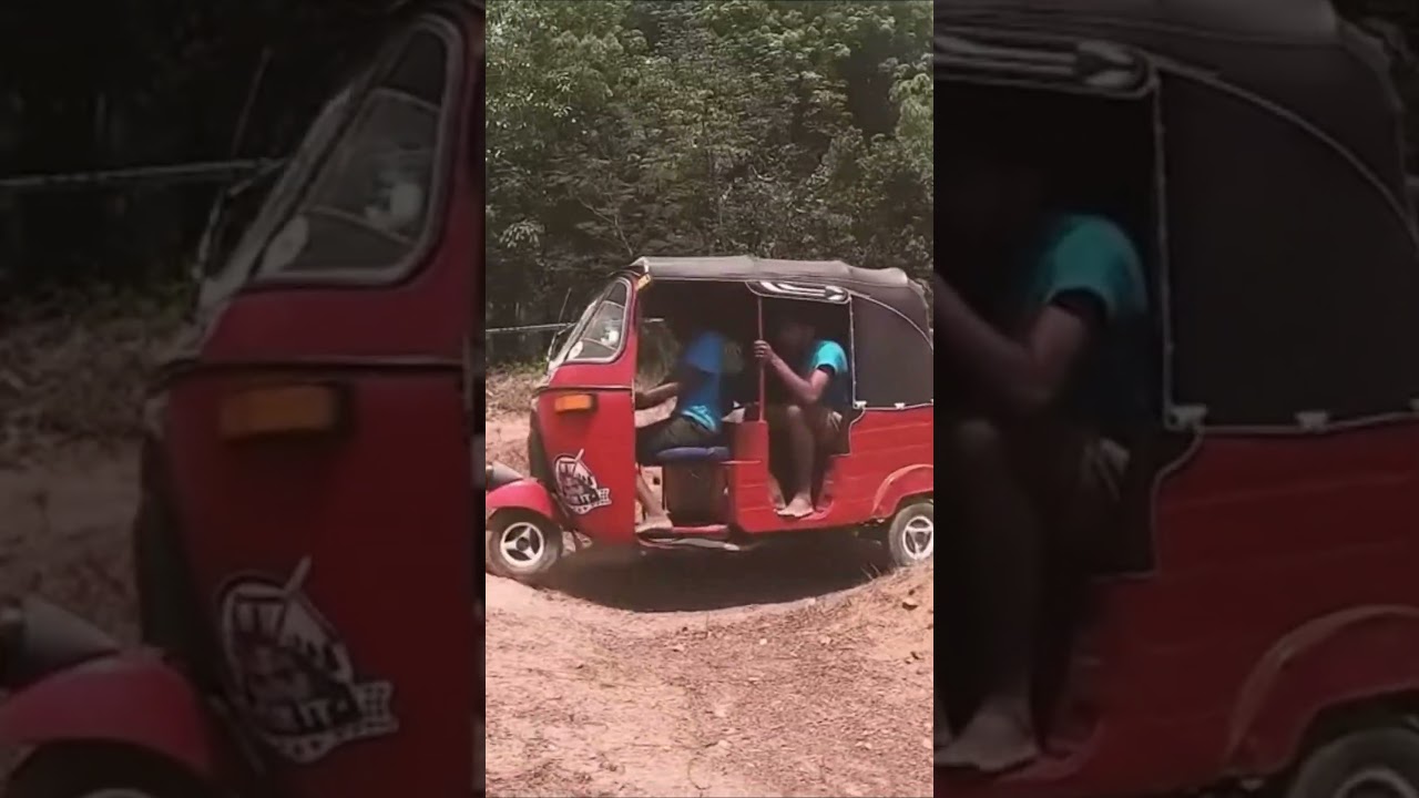 Tuk Tuk racing is REAL & it’s unlike anything you’ve seen. Would you dare to hop in?🔥 #offroad #race