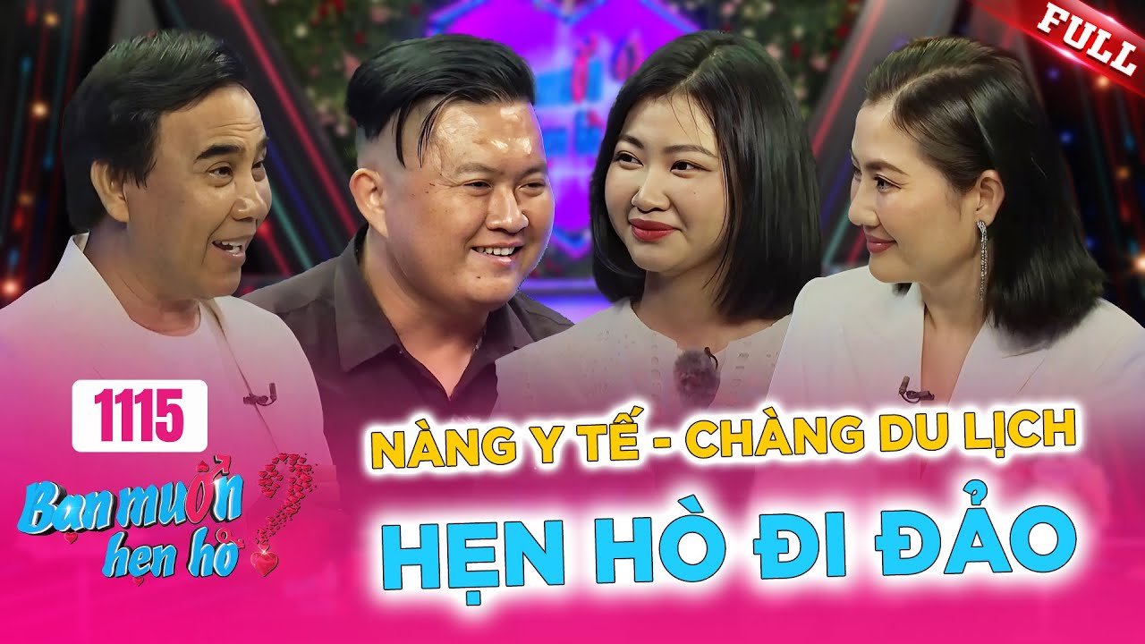 Bạn Muốn Hẹn Hò #1115A | Cô nhân viên y tế xinh đẹp , lần đầu hẹn hò gặp đúng 