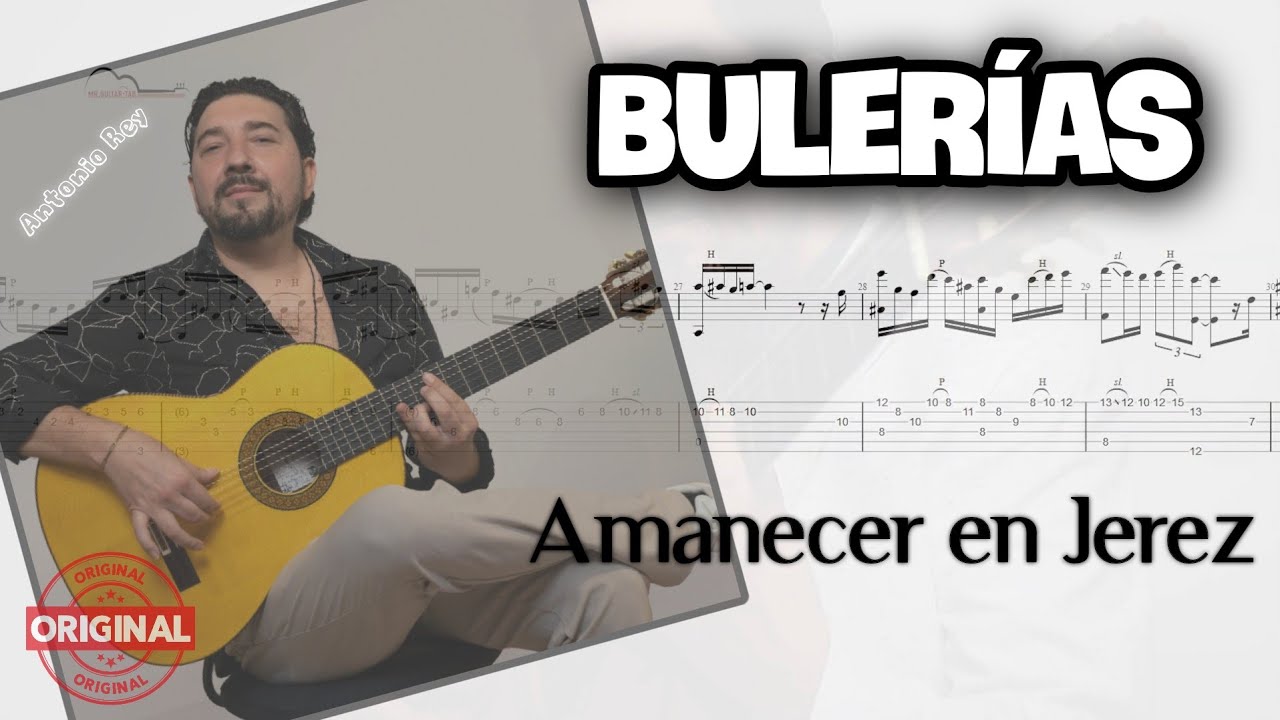 [Tab] antonio rey _bulerias [Amanecer en Jerez]