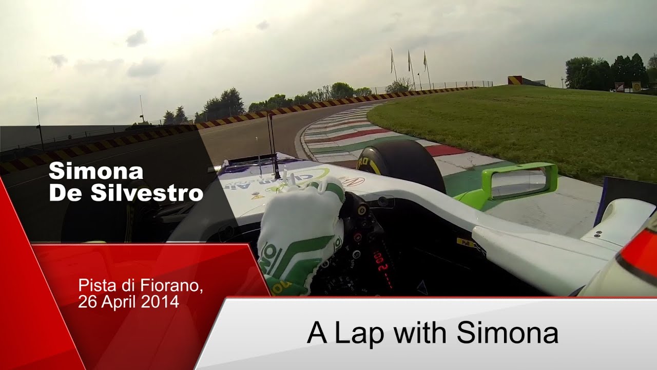 A Formula One Lap with Simona De Silvestro