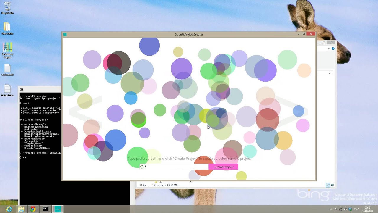 OpenFL Project Creator