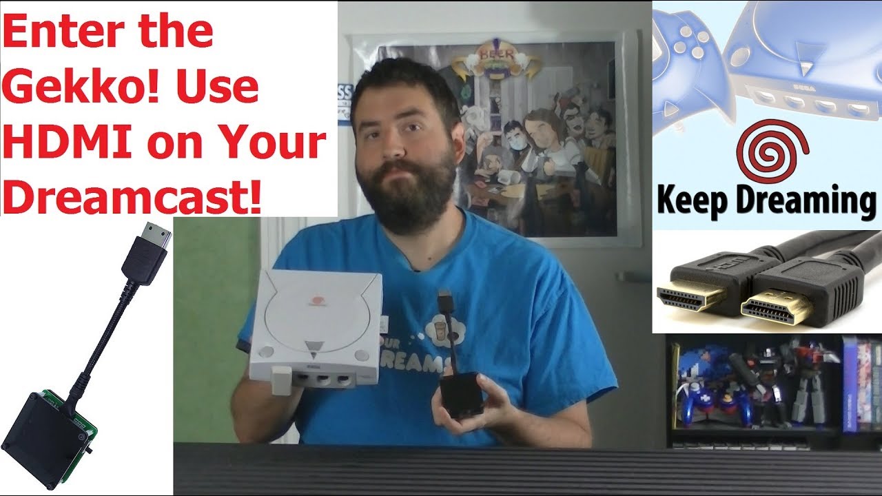 Keep Dreaming - Gekko Dreamcast HDMI Box! - DC HD! - Adam Koralik