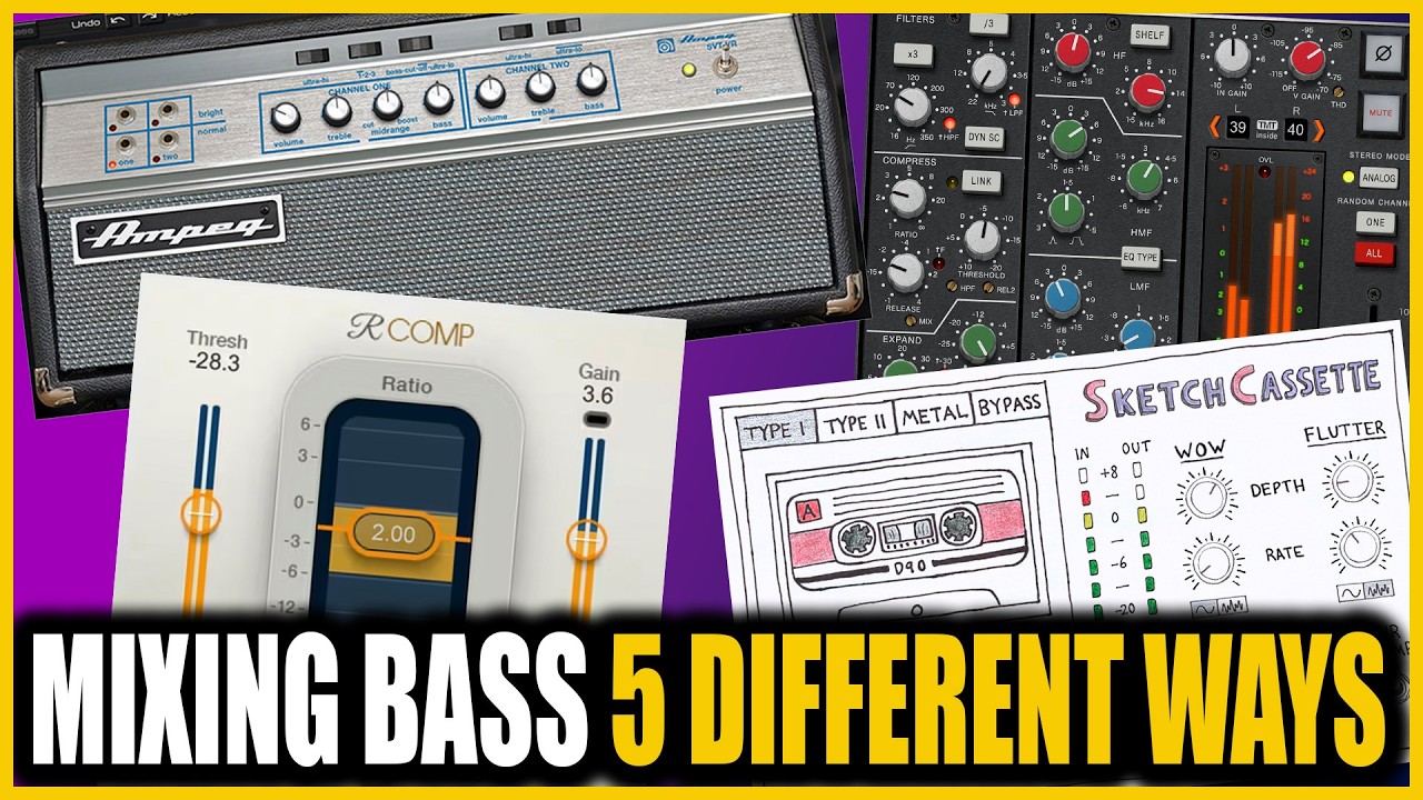5 Different Ways to Mix Bass, From Sub Weight to Surgical Precision