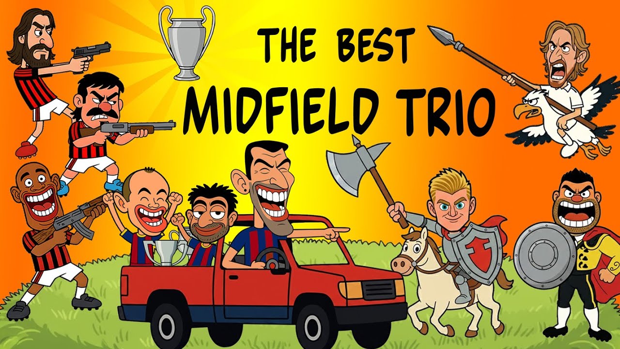 Which Midfield Trio Is the Greatest — If There Were Only One Spot in Football History? ⚽📜👑