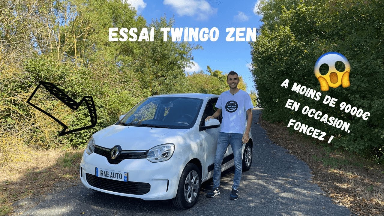 ESSAI TWINGO ZEN : Moins de 9000€ en occasion !!!