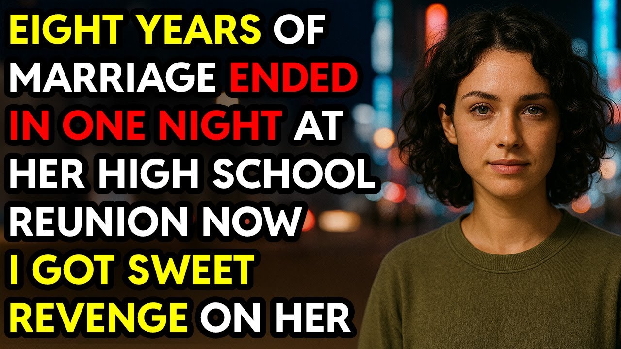 Eight Years of Marriage Ended In One Night At Her High School Reunion I Got Revenge Story AudioBook