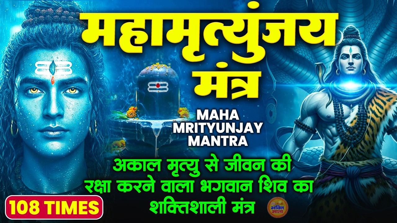 Mahamrityunjay Mantra 108 TIMES - ये शक्तिशाली महामृत्युंजय मंत्र सुनने से आपकी मनोकामना पूरी होगी