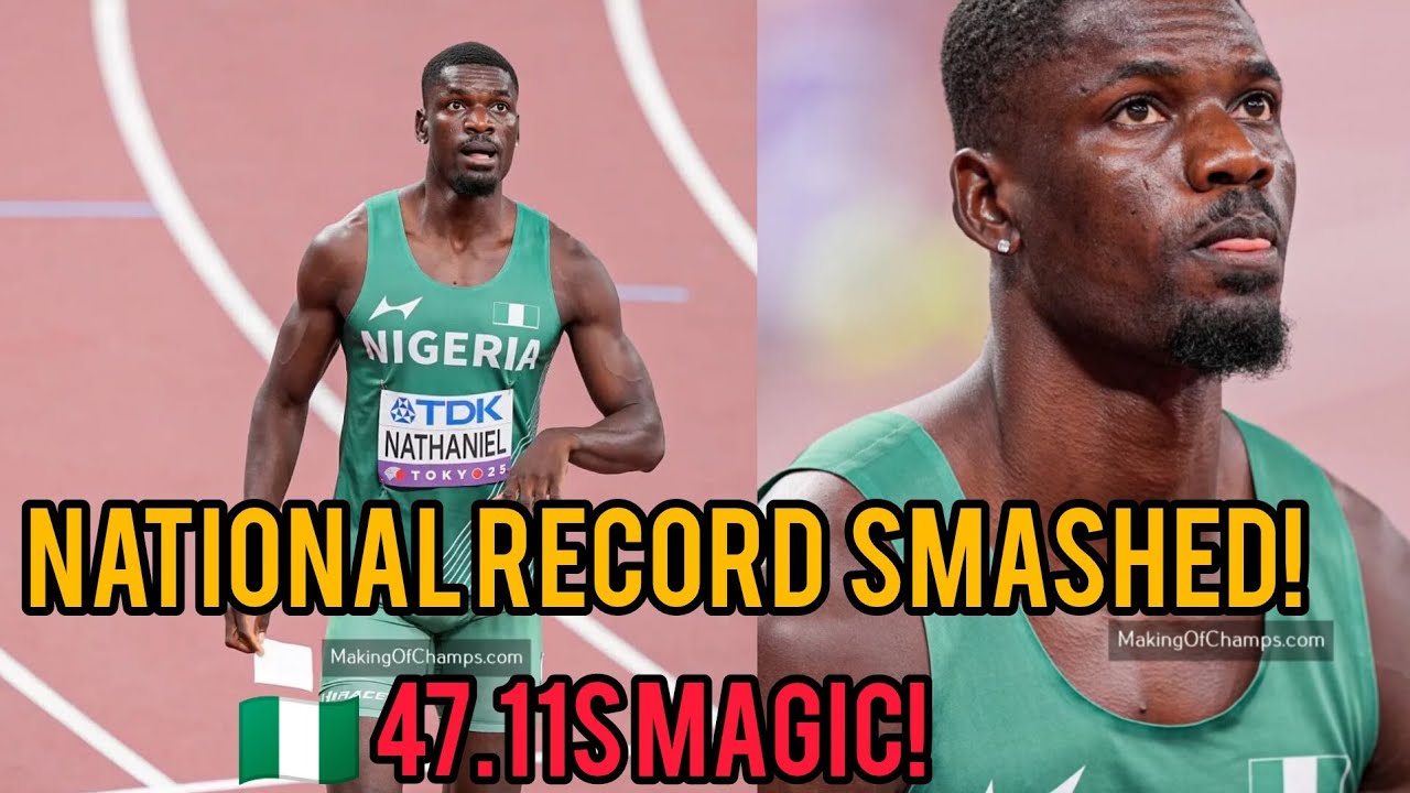 &ldquo;Ezekiel Nathaniel Breaks Nigerian National Record! | 400m Hurdles World Athletics Championship