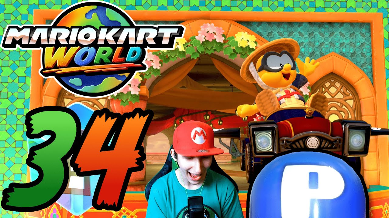 Mario Kart World #34: RAGEtendo beim Shy Guys Basar im Freien Fahren