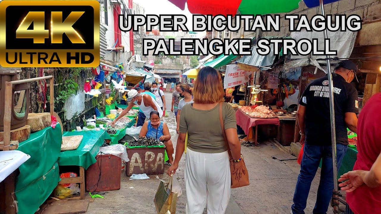 UPPER BICUTAN TAGUIG - Palengke Adventouring [4K]