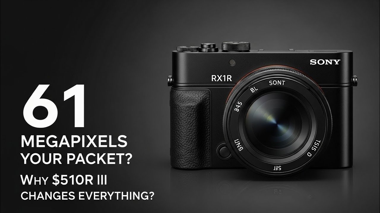 61 Megapixels Your Pocket? Why the $5,100 Sony RX1R III Changes EVERYTHING.