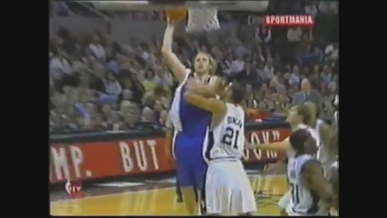 Chris Kaman 21 Points @ Spurs, 2004-05.
