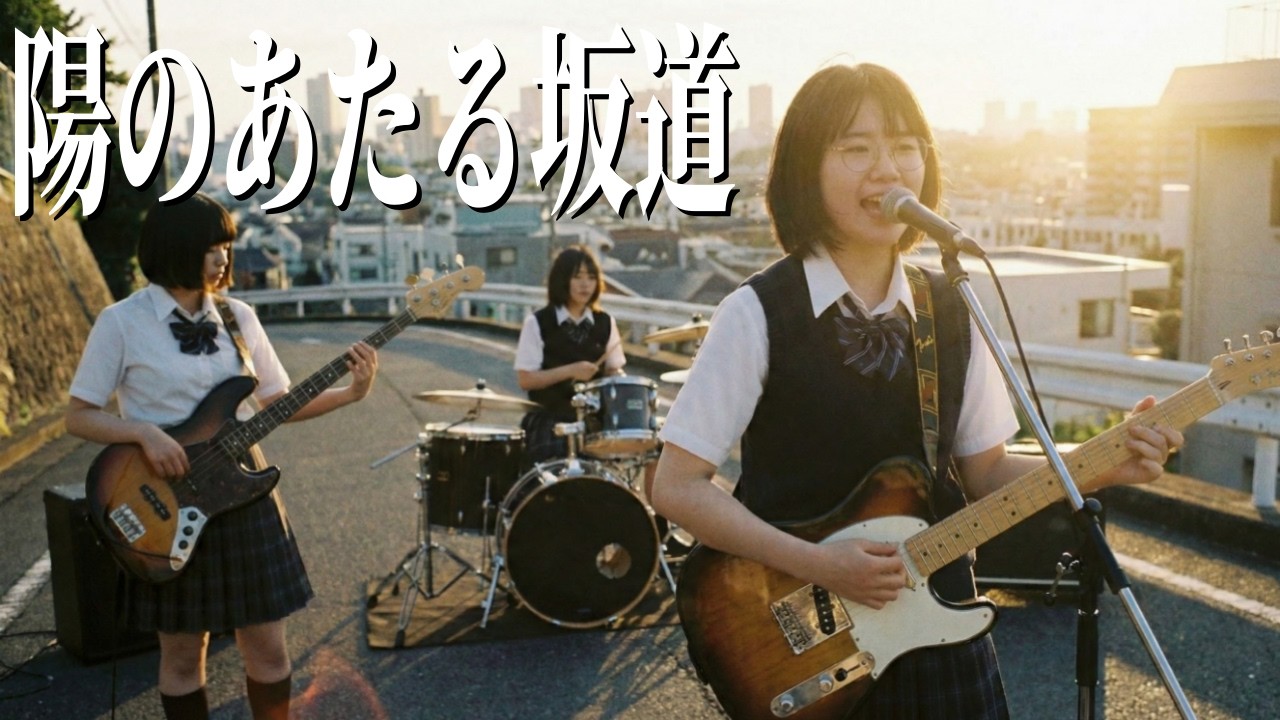 【疾走ロックVer.】もしも内気な文学少女がDo As Infinity『陽のあたる坂道』をかき鳴らしたら【AI Cover】