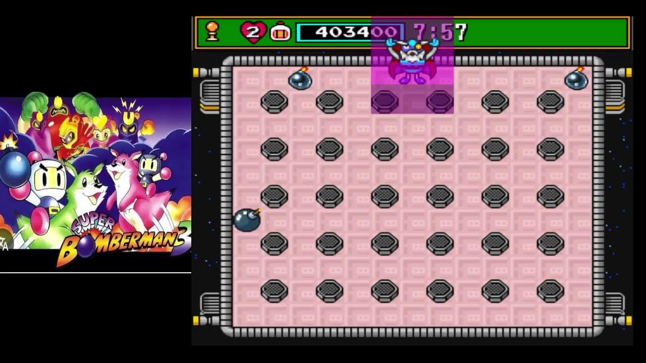 Super Bomberman 3 online [SNES] playthrough - Directo 1