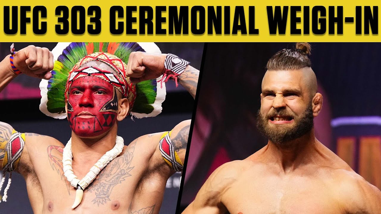UFC 303 Ceremonial Weigh-In | ESPN MMA
