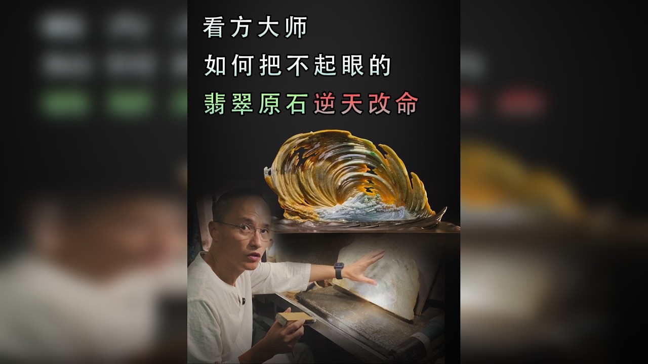 一件不起眼的翡翠原石 方大师如何逆天改命 成就丝路经典