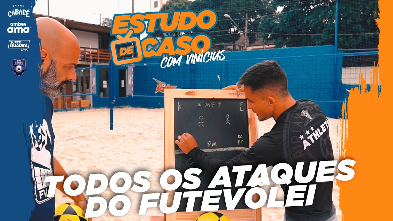 ESTUDO DE CASO COM VINÍCIUS FUTEVÔLEI  //  TODOS OS ATAQUES DO FUTEVÔLEI