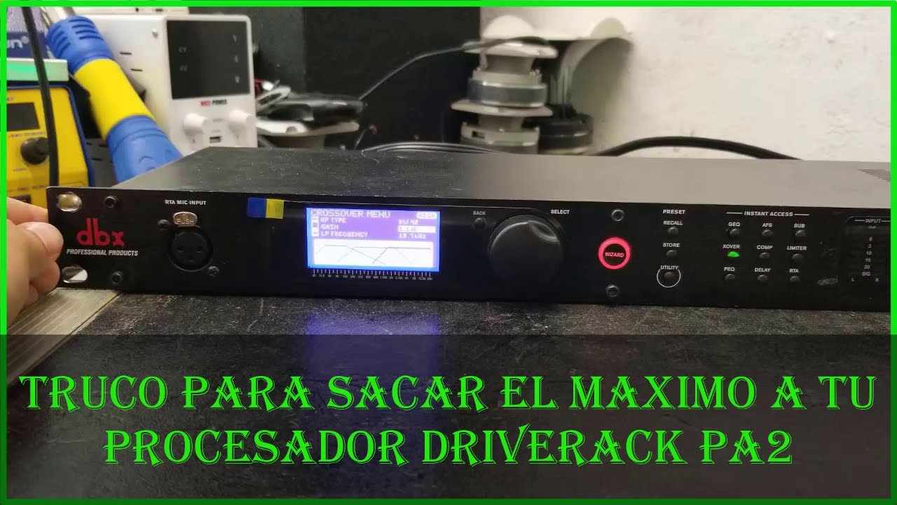 😱Хитрость, чтобы выжать максимум из вашего процессора🤔 DriveRack PA2✅