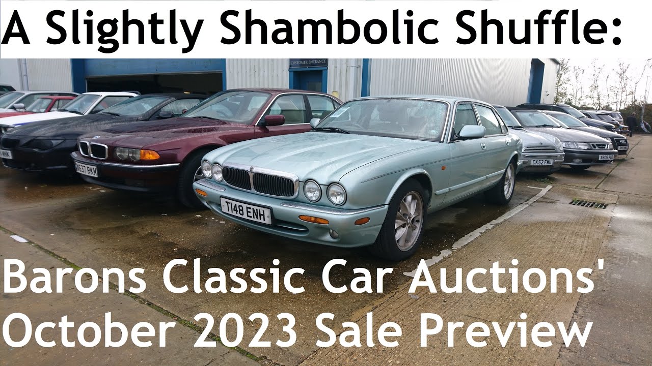 A Slightly Shambolic Shuffle: Barons Classic Car Auctions October 2023 Sale Preview