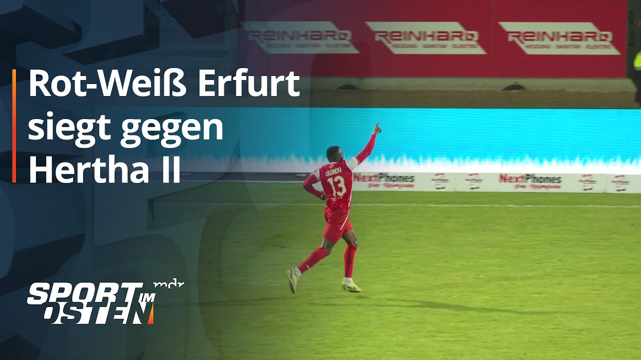 Erfurt feiert ersten Heimsieg im neuen Jahr gegen Hertha II | MDR