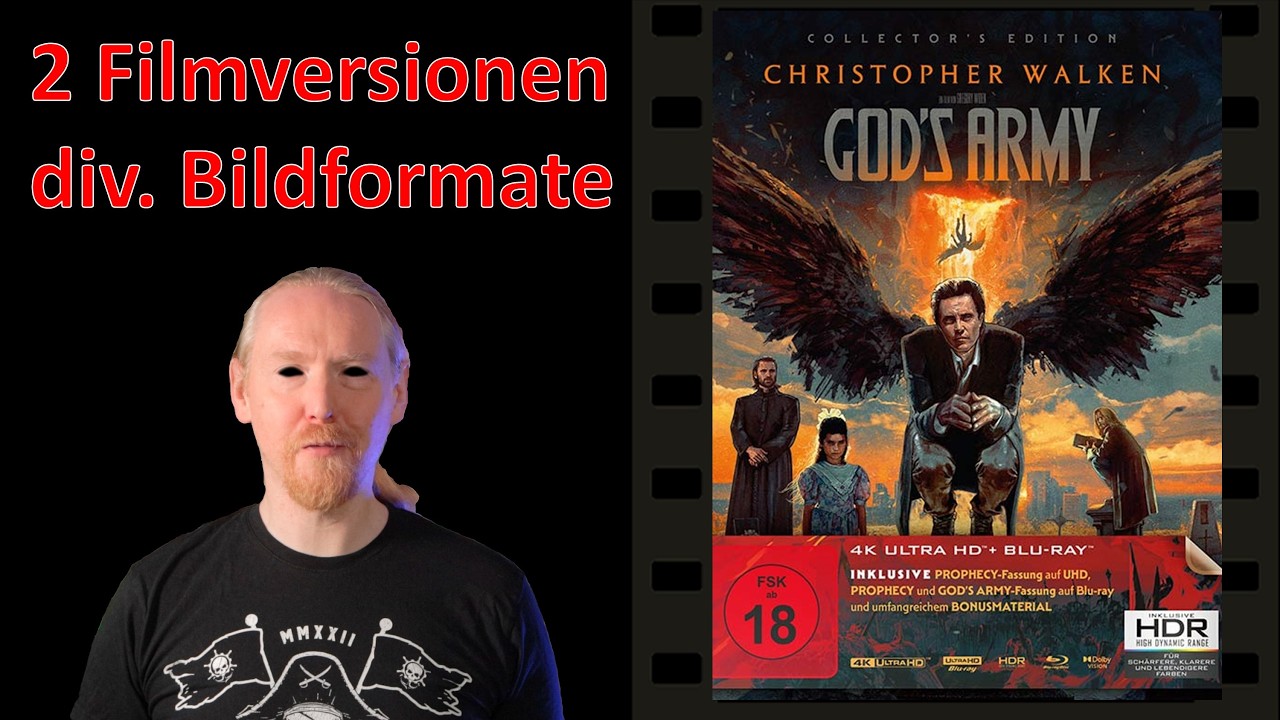 God's Army (The Prophecy, 1995) - 4K Collector's Edition - Schnittfassungen und Bildformate