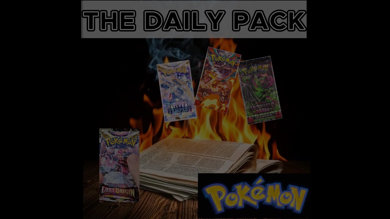 The Daily Pack Edition Volume 29 - POKEMON Lost Origin Pack & Mini Portfolio!