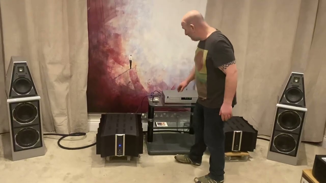 Krell FPB700 CX power amp/ Wilson WATTS/ Puppy system 6 speakers