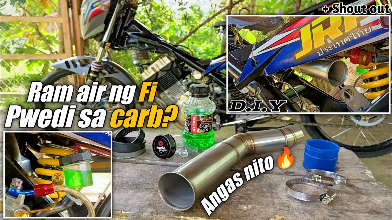 Installing Fi Ram air into carb? "DIY lodi"🔥 | Raider 150 street bike | Bobwerkz mmvlog