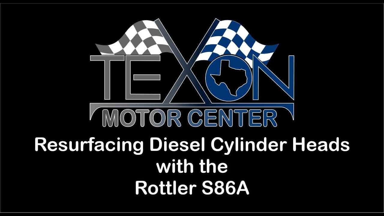 Resurfacing Cylinder Heads and resurfacing Block with the Rottler S86A at Texon Motor Center