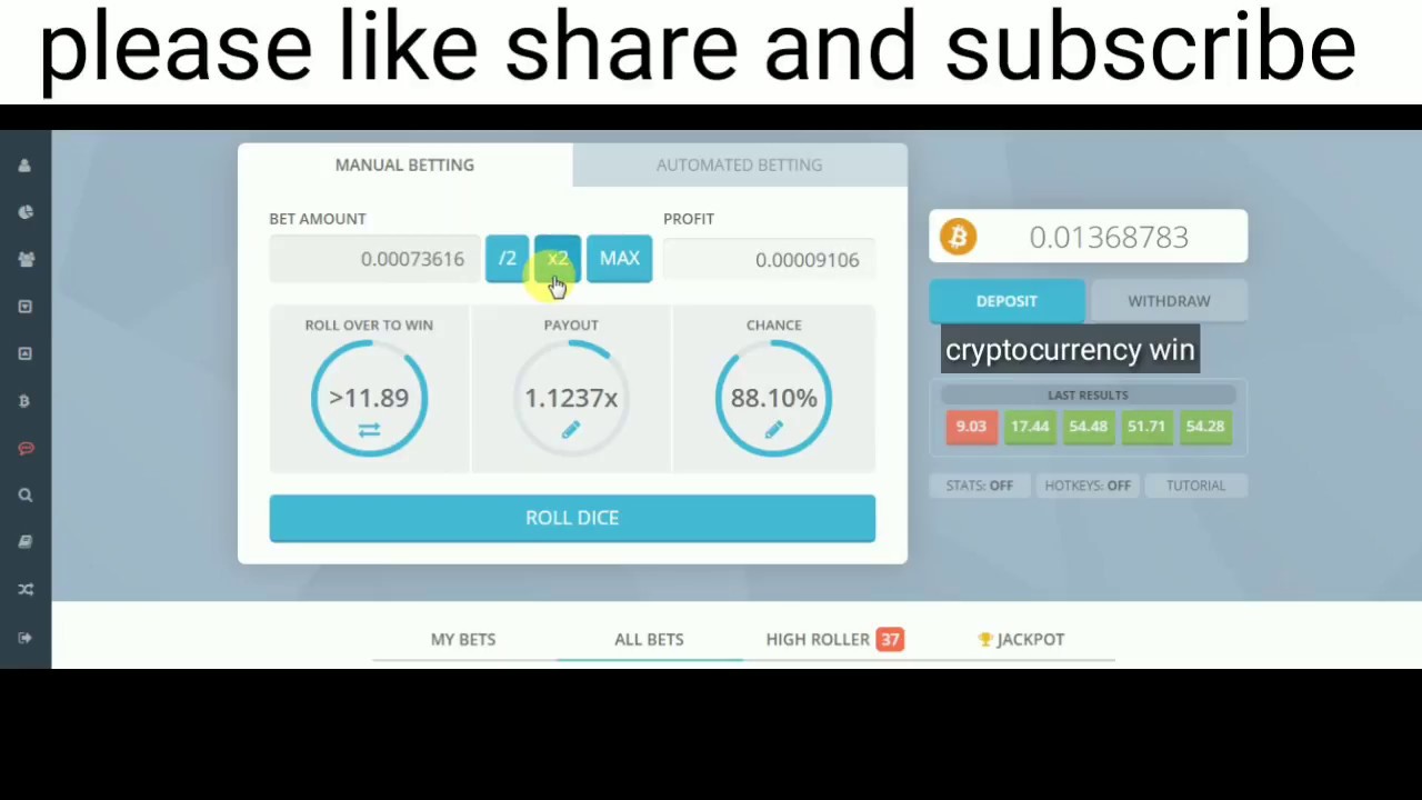 Earn 1 btc easily with manual mode in bitsler. 100% safe and Guaranteed