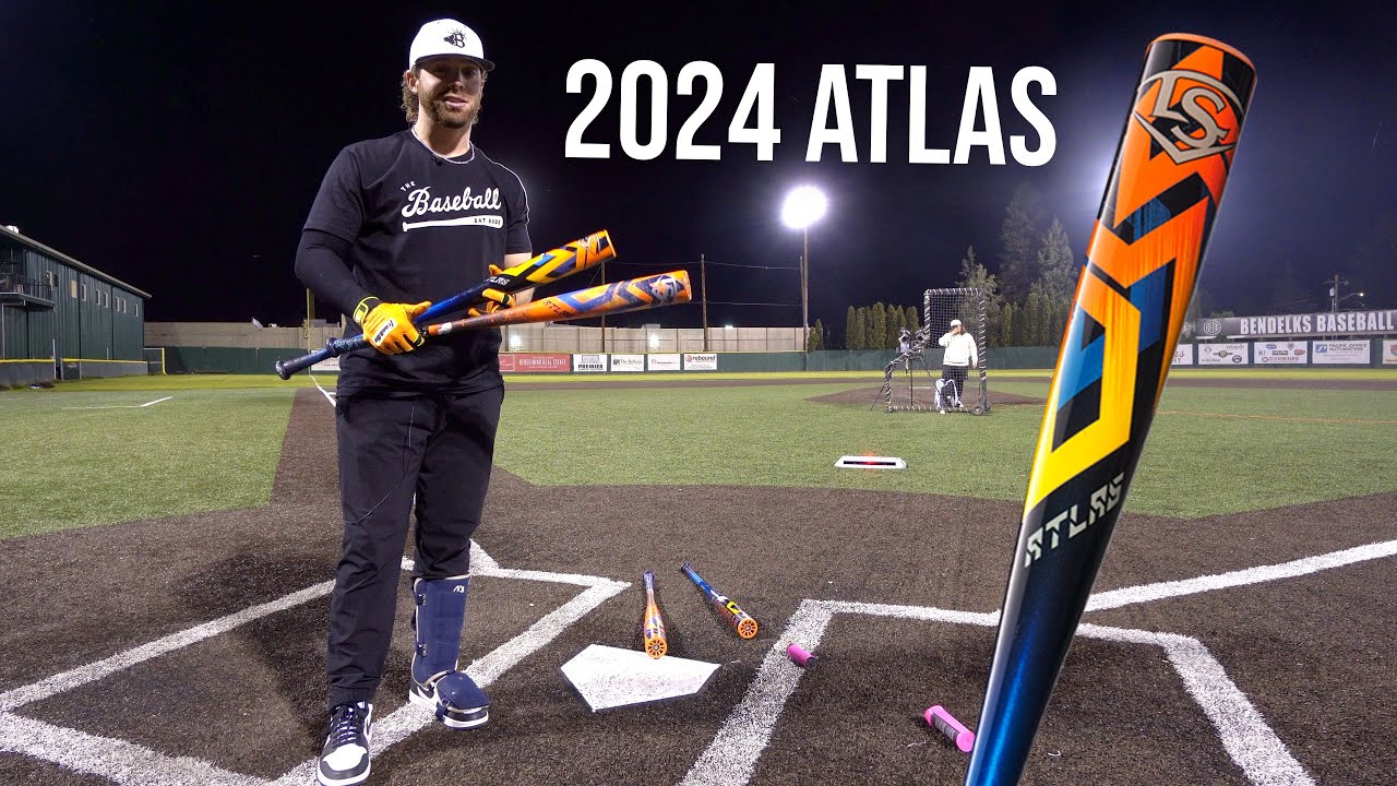 Hitting with the 2024 LOUISVILLE SLUGGER ATLAS | BBCOR Baseball Bat Review