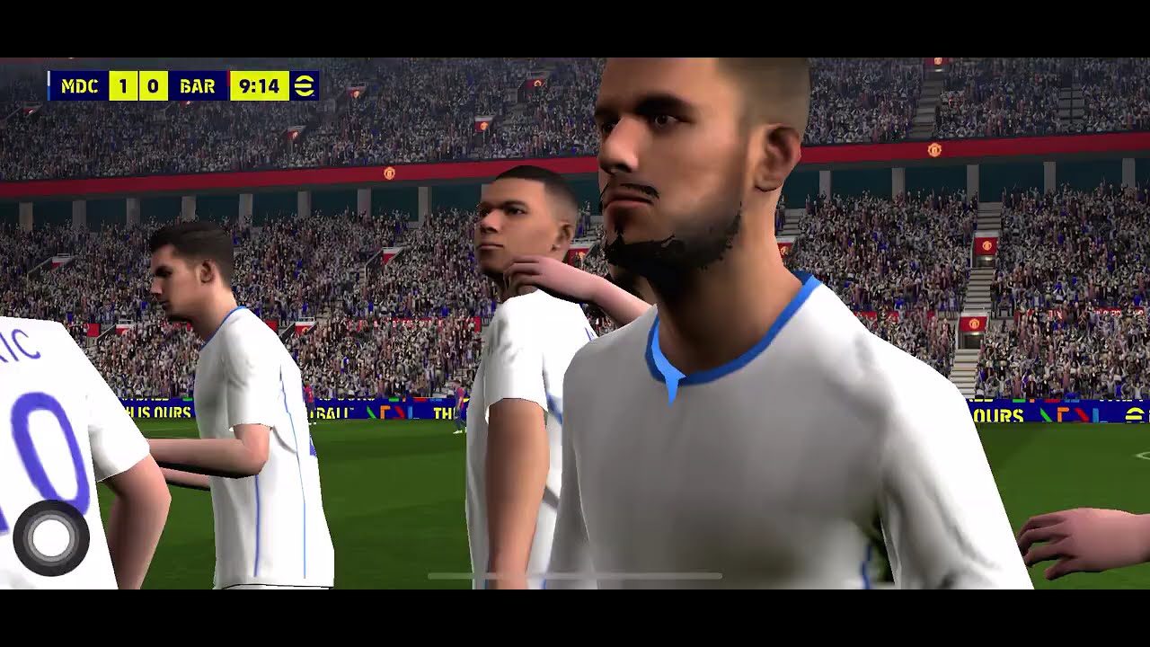 📱 Real Madrid vs FC Barcelona | eFootball 2025 Mobile Gameplay | Ultra High Graphics 🎮🔥