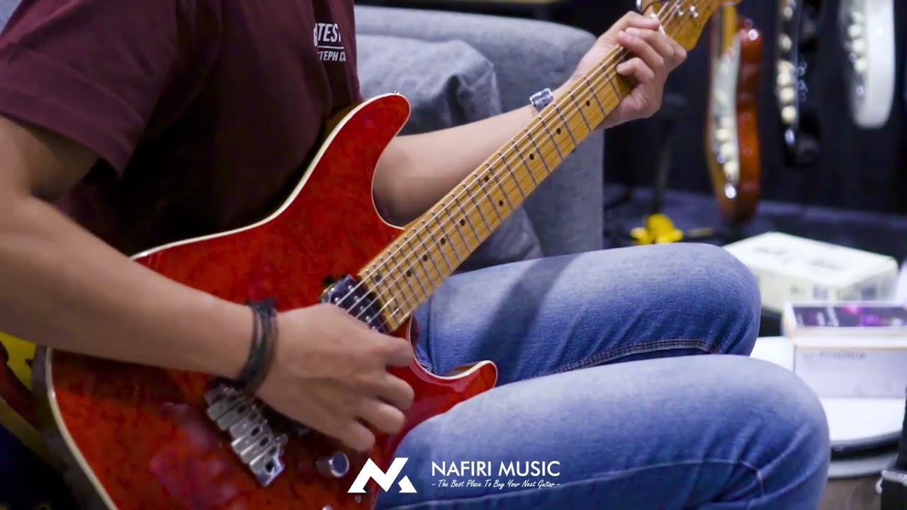 SQOE SEIB950 HH ROASTED MAPLE SERIES IN DARK CHERRY RED : NEW !!!