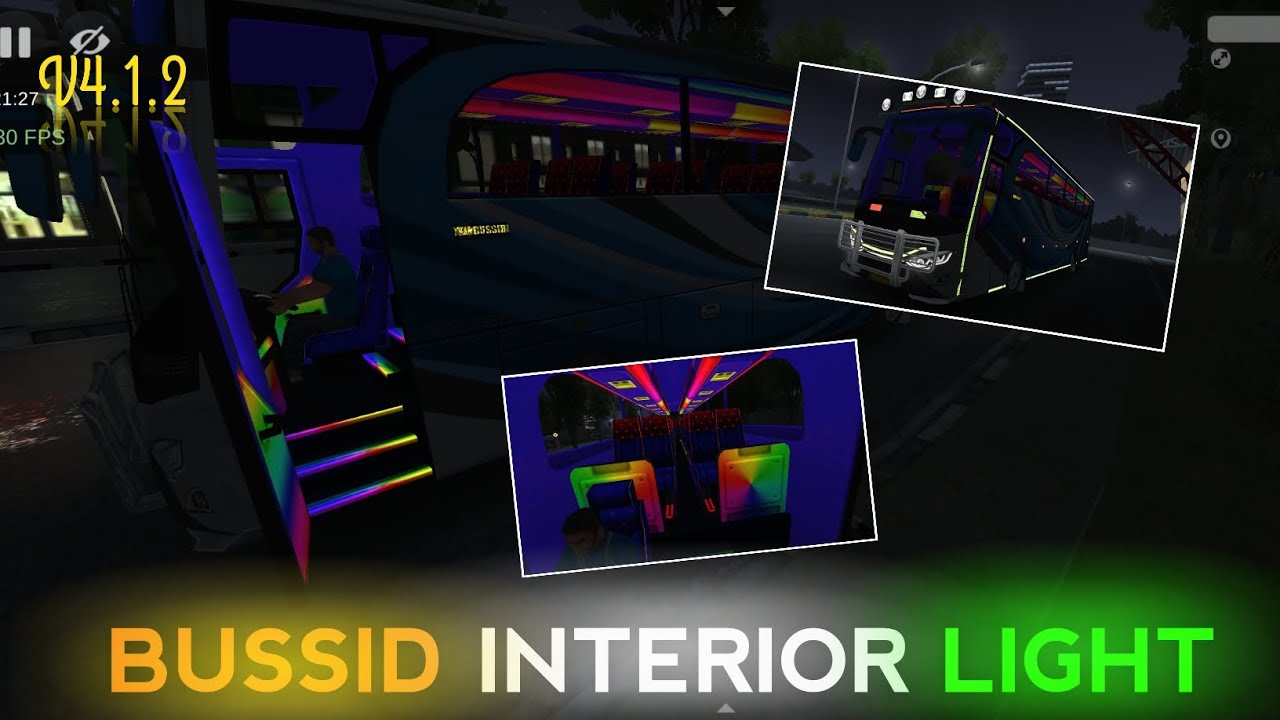 Bussid interior light mod for V4.1.2