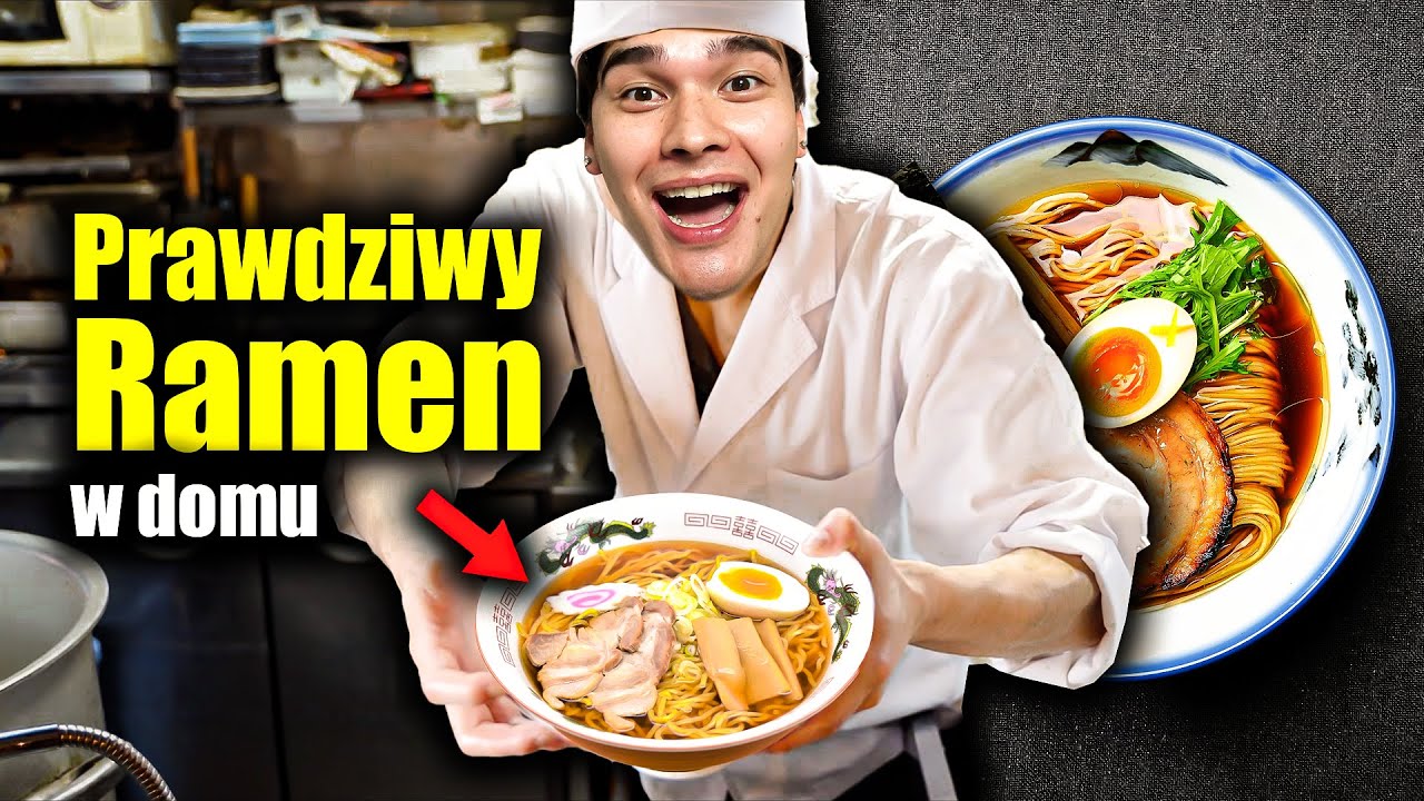 JAPOŃSKI SEKRET NA NAJLEPSZY RAMEN - Przepis na autentyczne Ramen