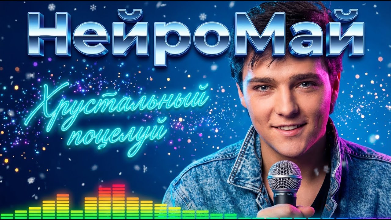 Голос из прошлого? 💔 НейроМай &mdash; Хрустальный поцелуй (Советское диско)