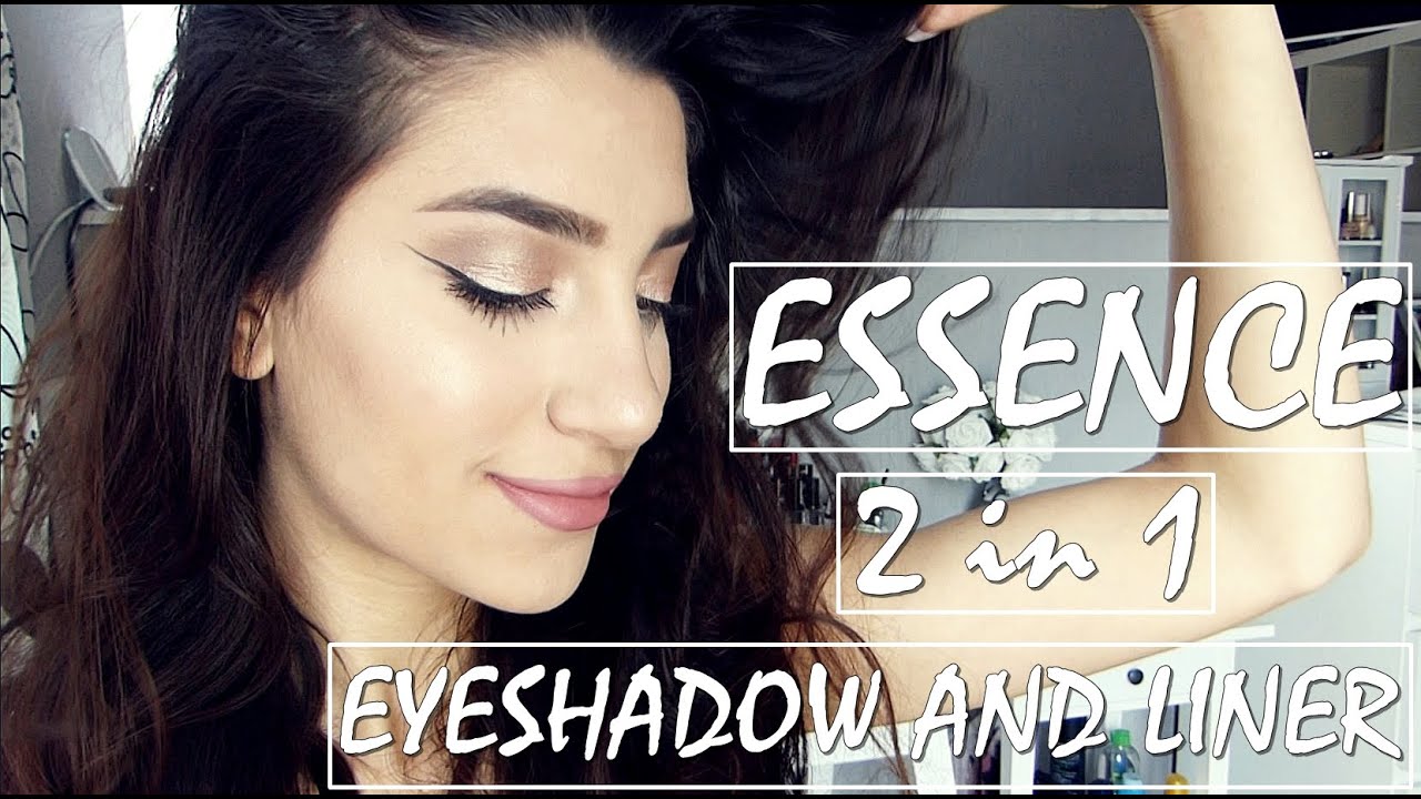 Essence 2 in 1 Eyeshadow and Liner - Make Up | Ebru Acikyol