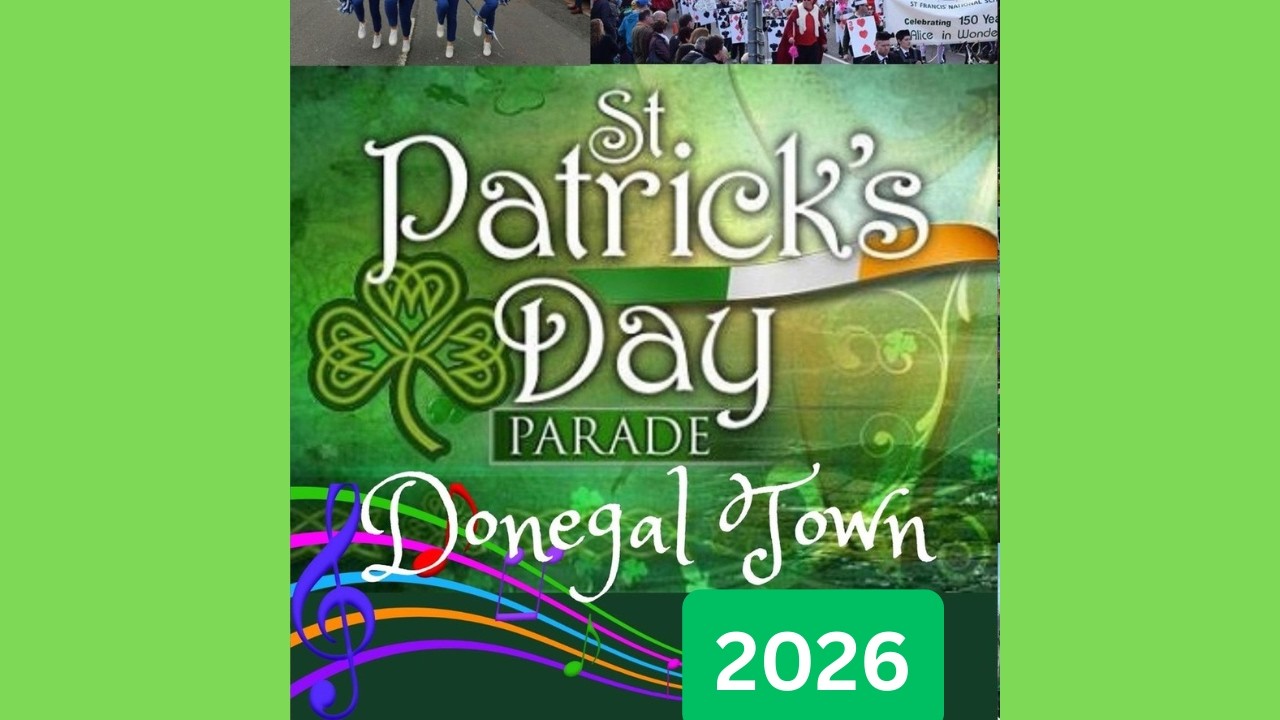 St Patricks Day 2026 Donegal Town Ireland