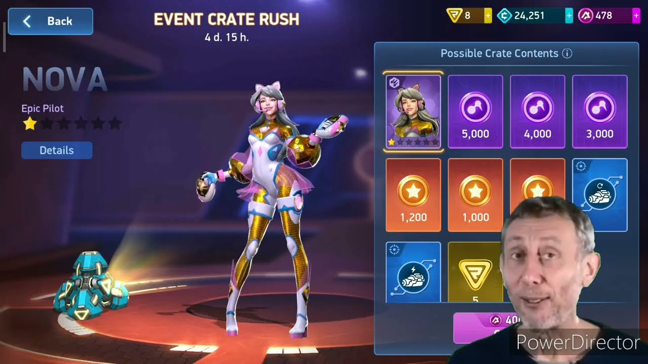 mech arena Nova pilot unlock!!!