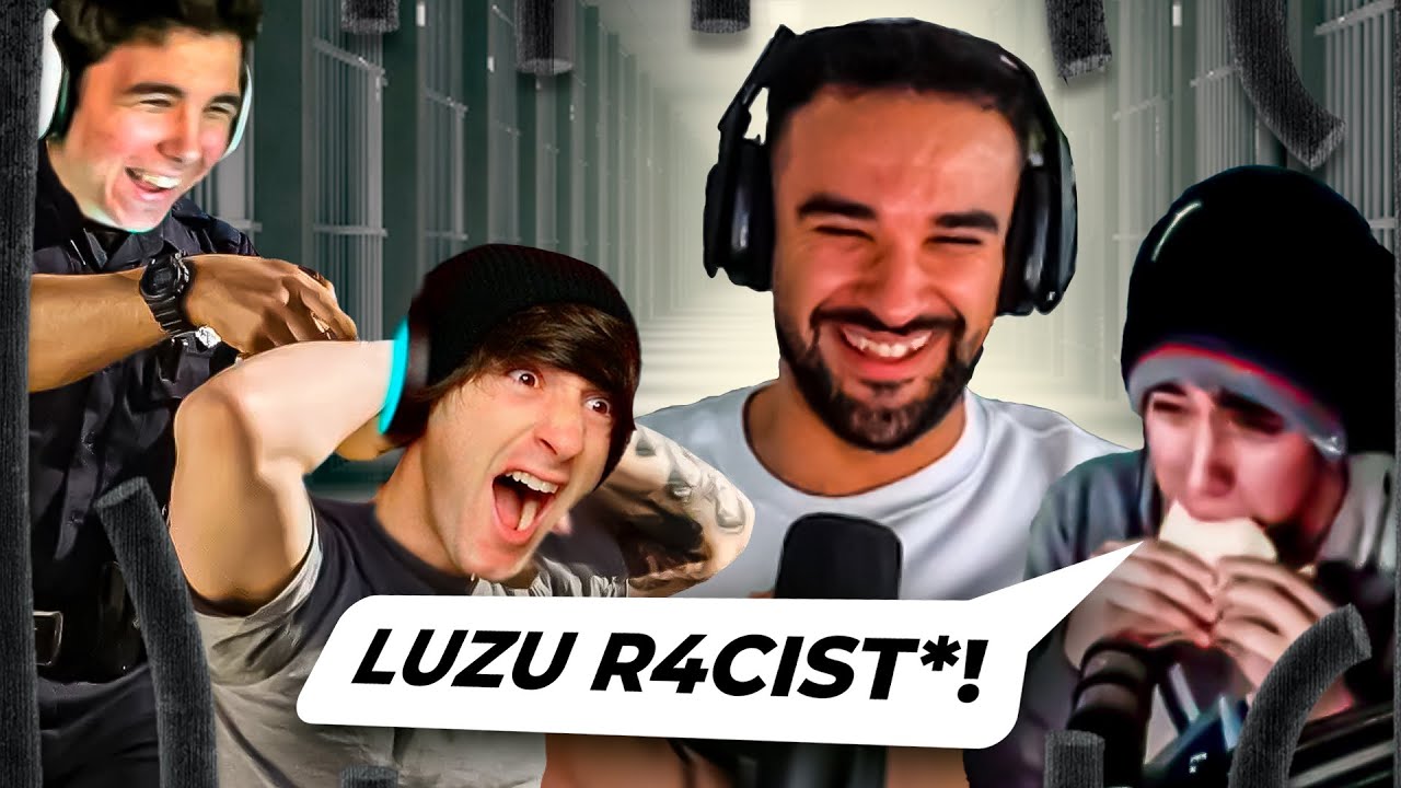 LUZU R4CIST4?!😱😱 FT. LUZU, QUACKITY, WILLYREX | KARMALAND 5