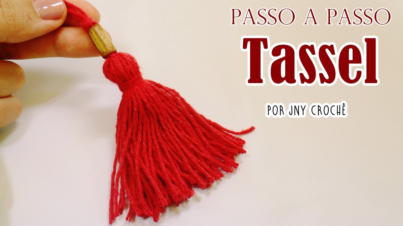 Como fazer TASSEL - JNY Crochê