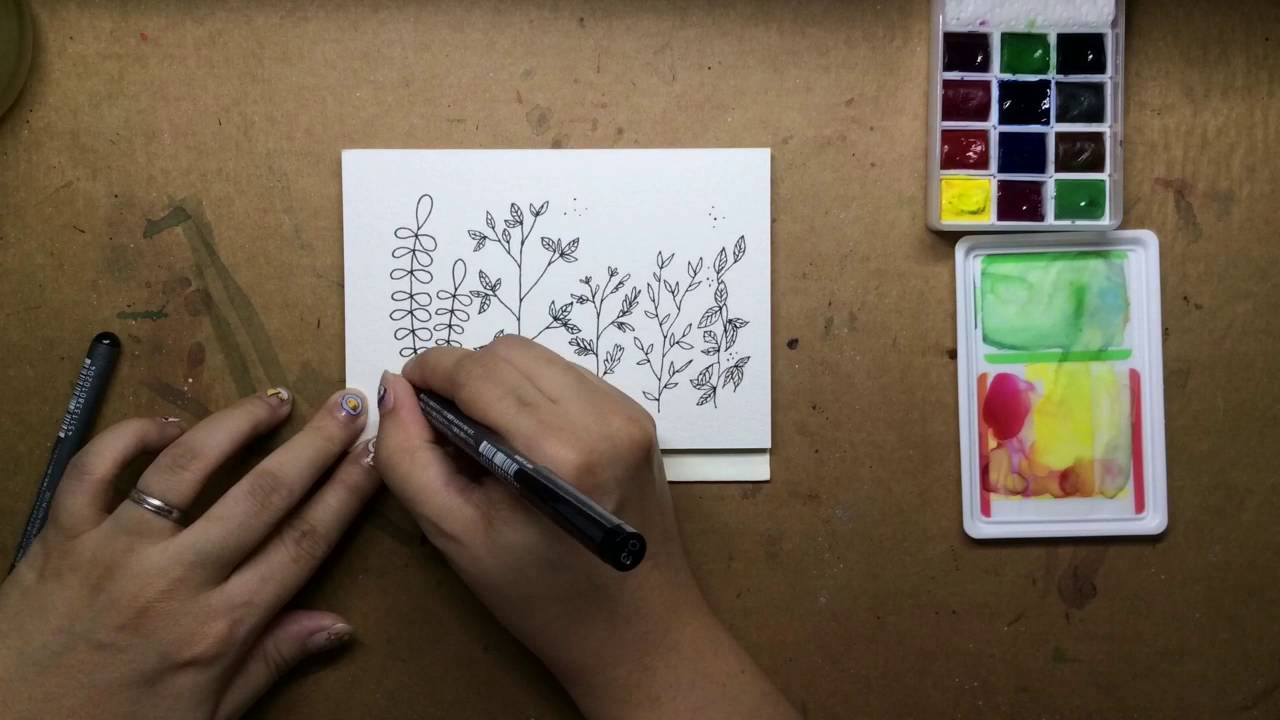 Basic Illustration With Leach - Plants 1