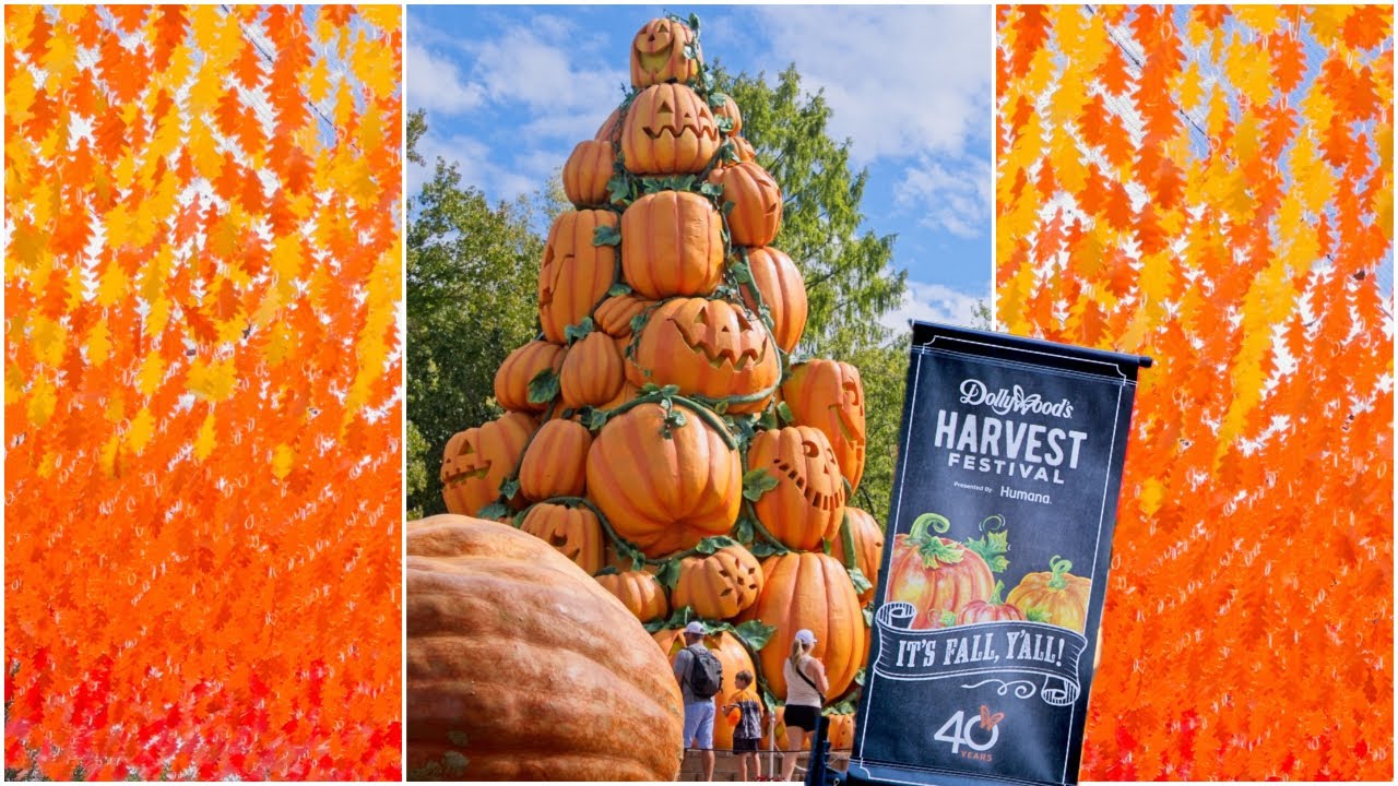 Dollywood Harvest Festival: Fall Decor, Giant Pumpkins & Tasting Pass Adventures