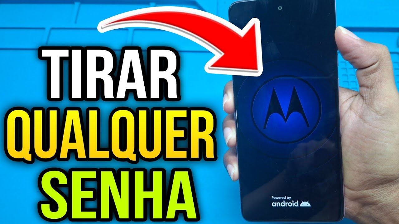 ESQUECI A SENHA - Como desbloquear o celular Motorola bloqueado sem formatar! Não perderá nada