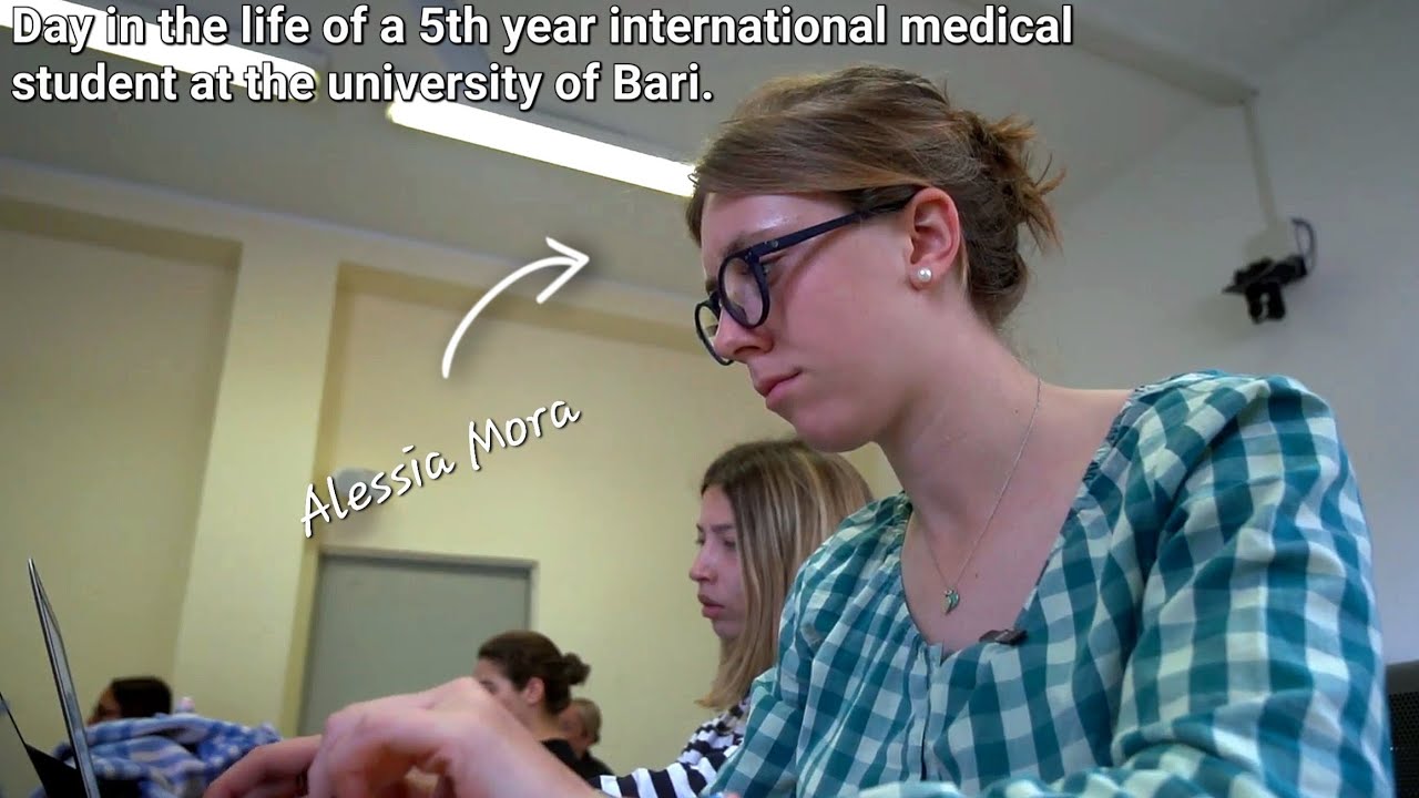 Day in life of an international medical student at the university of Bari: Following Alessia Mora